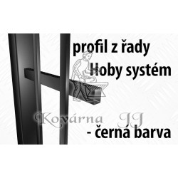 Brána posuvná samonosná Hobby Systém pravá