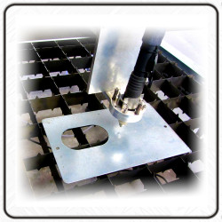 CNC řezání plazmou plech 2mm
